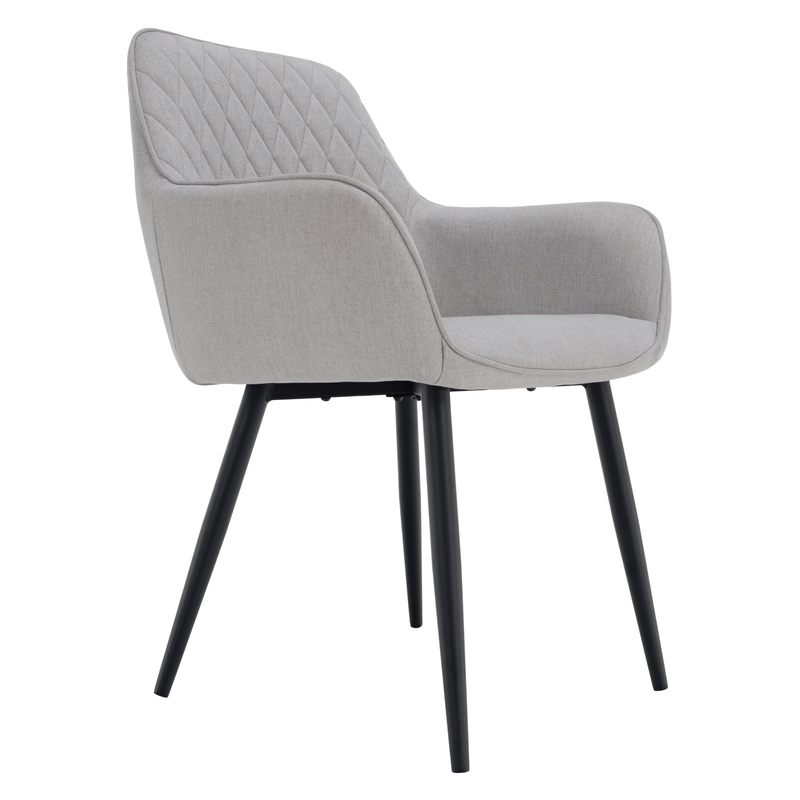 Casa si Gradina - Mobilier - Scaune si fotolii - Scaune - Scaun de design, gri deschis/negru, OSKOR - Infinity.ro