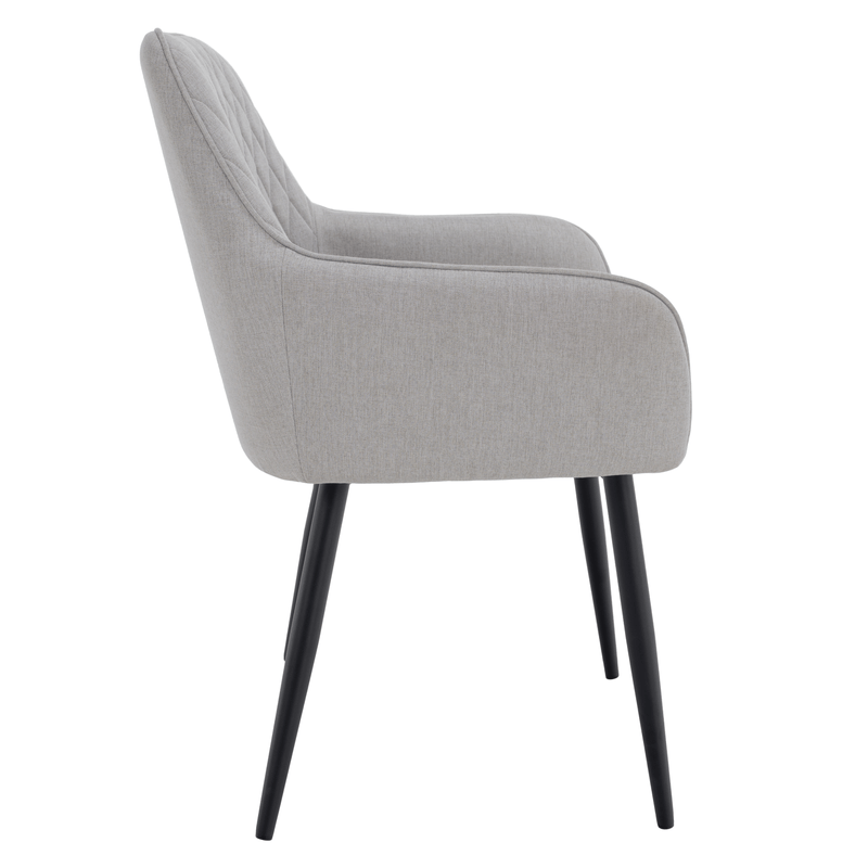 Casa si Gradina - Mobilier - Scaune si fotolii - Scaune - Scaun de design, gri deschis/negru, OSKOR - Infinity.ro