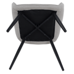 Casa si Gradina - Mobilier - Scaune si fotolii - Scaune - Scaun de design, gri deschis/negru, OSKOR - Infinity.ro
