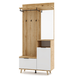 Casa si Gradina - Mobilier - Dulapuri si sifoniere - Dulapuri - Set pentru hol, stejar evoke/alb, NODRI - Infinity.ro