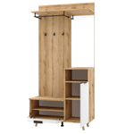 Casa si Gradina - Mobilier - Dulapuri si sifoniere - Dulapuri - Set pentru hol, stejar evoke/alb, NODRI - Infinity.ro