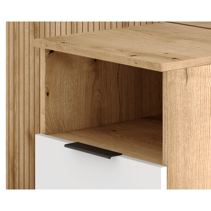 Casa si Gradina - Mobilier - Dulapuri si sifoniere - Dulapuri - Set pentru hol, stejar evoke/alb, NODRI - Infinity.ro