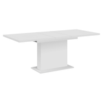 Casa si Gradina - Mobilier - Mese si birouri - Mese bucatarie si dining - Masa dining extensibila, alba, 160-200x90 cm, BOBA - Infinity.ro