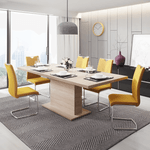 Casa si Gradina - Mobilier - Mese si birouri - Mese bucatarie si dining - Masa extensibila pentru sufragerie, stejar sonoma, 160-200x90 cm, BOBA - Infinity.ro