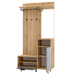 Casa si Gradina - Mobilier - Dulapuri si sifoniere - Dulapuri - Set pentru hol, stejar evoke/grafit, NODRI - Infinity.ro