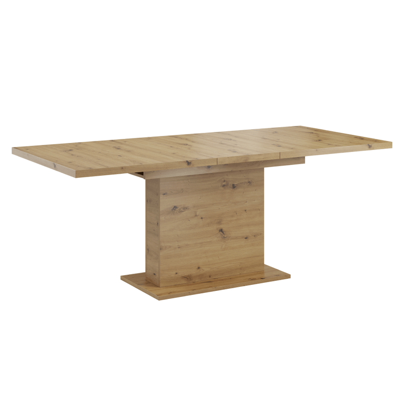 Casa si Gradina - Mobilier - Mese si birouri - Mese bucatarie si dining - Masa de sufragerie extensibila, stejar artisan, 160-200x90 cm, BOBA - Infinity.ro