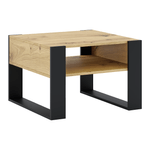 Casa si Gradina - Mobilier - Mese si birouri - Masute de cafea - Masa de cafea, stejar artisan / neagra, CARA 2 - Infinity.ro