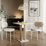 Casa si Gradina - Mobilier - Mese si birouri - Mese bucatarie si dining - Masa de sufragerie, stejar sonoma, 67,5x67,5 cm, EVERET - Infinity.ro
