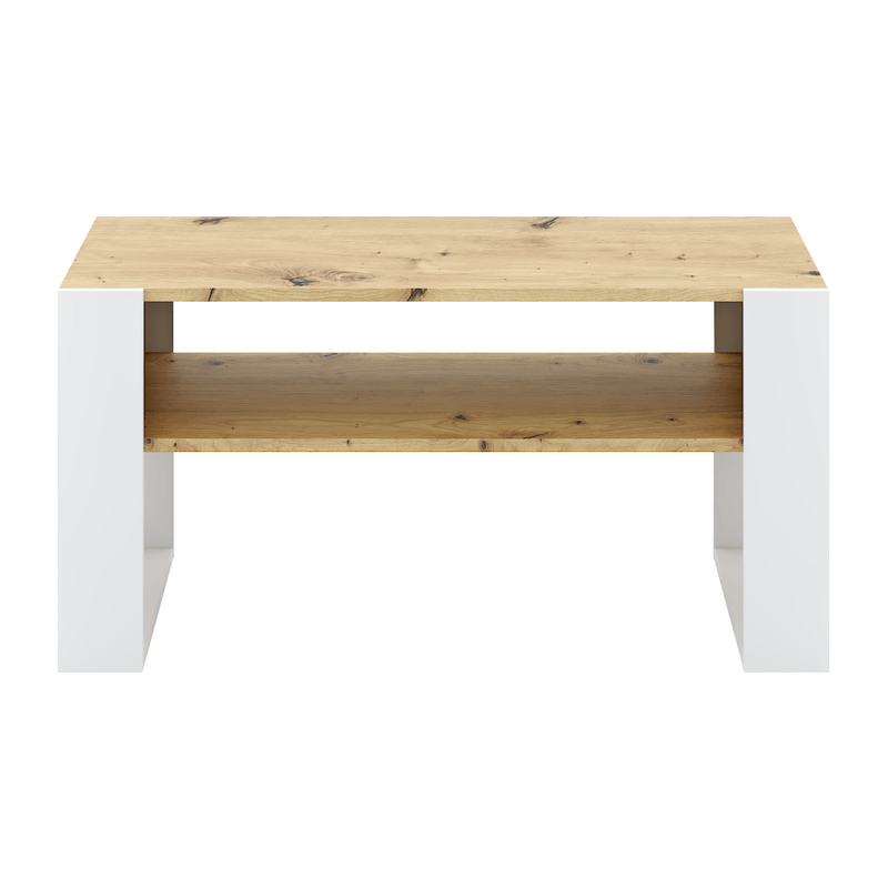 Casa si Gradina - Mobilier - Mese si birouri - Masute de cafea - Masa de cafea, stejar artisan/negru, CARA1 - Infinity.ro