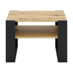 Casa si Gradina - Mobilier - Mese si birouri - Masute de cafea - Masa de cafea, stejar artisan / neagra, CARA 2 - Infinity.ro