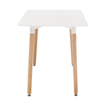 Casa si Gradina - Mobilier - Mese si birouri - Mese bucatarie si dining - Masa dining, alb/fag, 120x80 cm, DIDIER 5 NEW - Infinity.ro