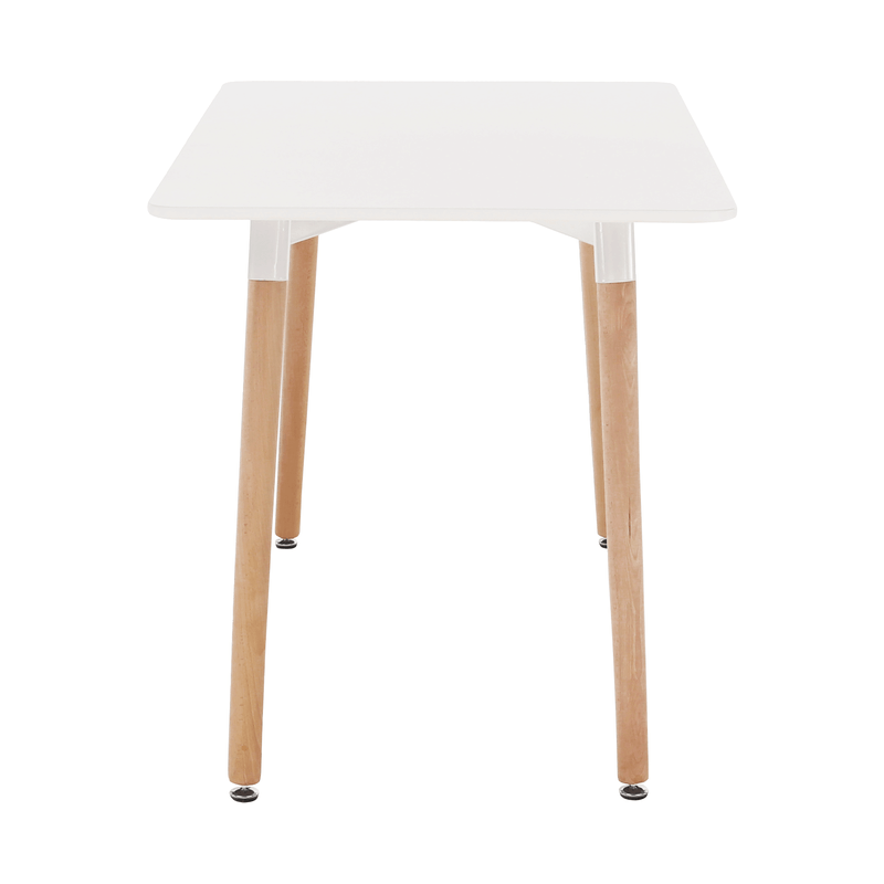 Casa si Gradina - Mobilier - Mese si birouri - Mese bucatarie si dining - Masa dining, alb/fag, 120x80 cm, DIDIER 5 NEW - Infinity.ro