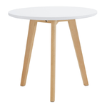 Casa si Gradina - Mobilier - Mese si birouri - Masute de cafea - Set 2 masute pt. cafea, alb/fag, MALTO 2 NEW - Infinity.ro