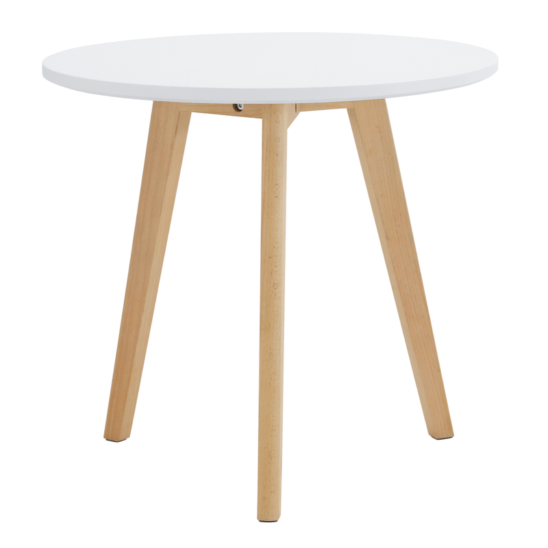 Casa si Gradina - Mobilier - Mese si birouri - Masute de cafea - Set 2 masute pt. cafea, alb/fag, MALTO 2 NEW - Infinity.ro