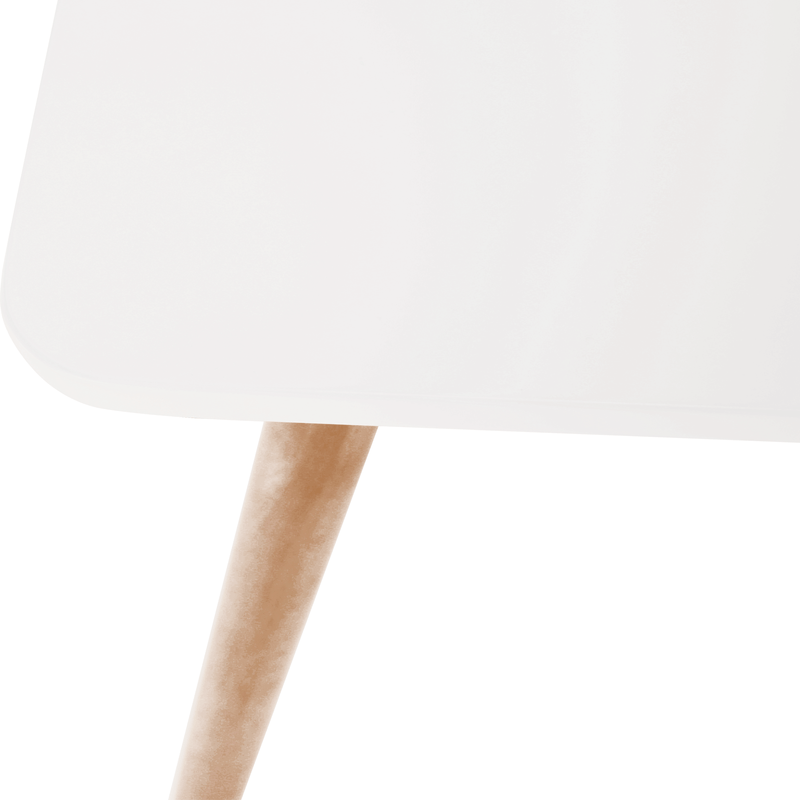 Casa si Gradina - Mobilier - Mese si birouri - Mese bucatarie si dining - Masa dining, alb/fag, 120x80 cm, DIDIER 5 NEW - Infinity.ro