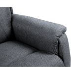 Casa si Gradina - Mobilier - Scaune si fotolii - Fotolii - Fotoliu de relaxare pozitionabil, gri deschis, DOURO - Infinity.ro