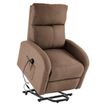Casa si Gradina - Mobilier - Scaune si fotolii - Fotolii - Fotoliu de relaxare pozitionabil, maro deschis, NERIS - Infinity.ro