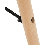 Casa si Gradina - Mobilier - Mese si birouri - Mese bucatarie si dining - Masa de bucatarie, alba/fag, diametru 90 cm, GAMIN 2 NEW 90 - Infinity.ro