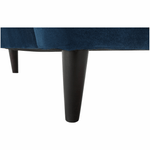 Casa si Gradina - Mobilier - Scaune si fotolii - Fotolii - Fotoliu, albastru/nuc, RUFINO 3 NEW - Infinity.ro
