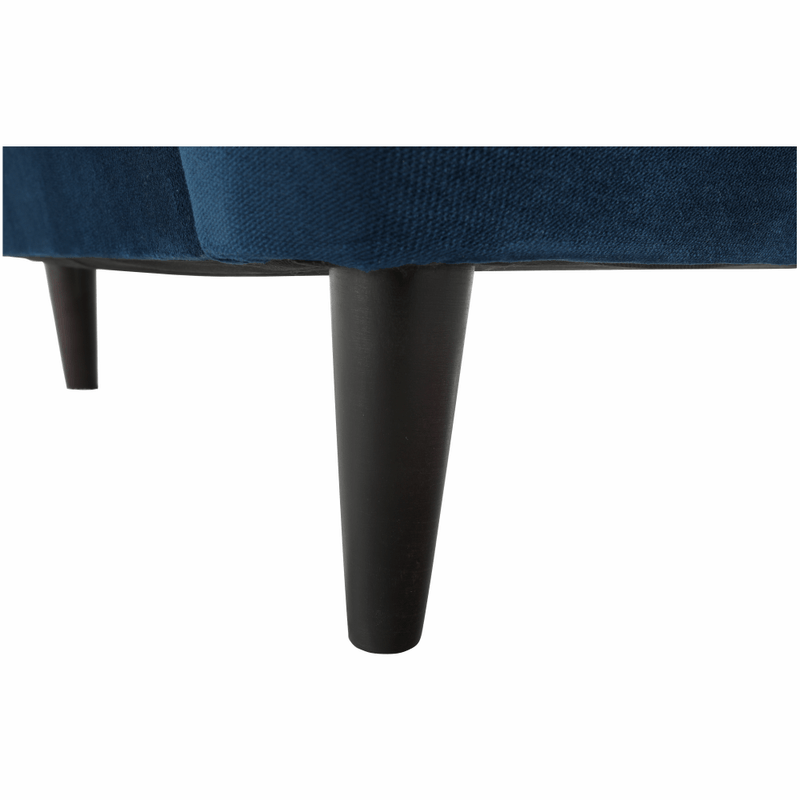 Casa si Gradina - Mobilier - Scaune si fotolii - Fotolii - Fotoliu, albastru/nuc, RUFINO 3 NEW - Infinity.ro