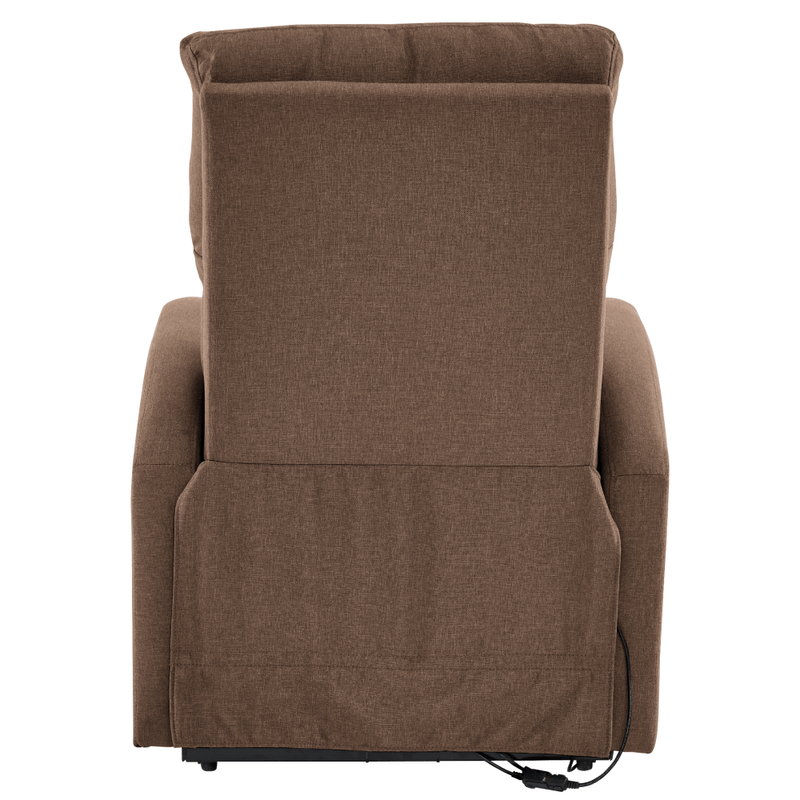 Casa si Gradina - Mobilier - Scaune si fotolii - Fotolii - Fotoliu de relaxare pozitionabil, maro deschis, NERIS - Infinity.ro
