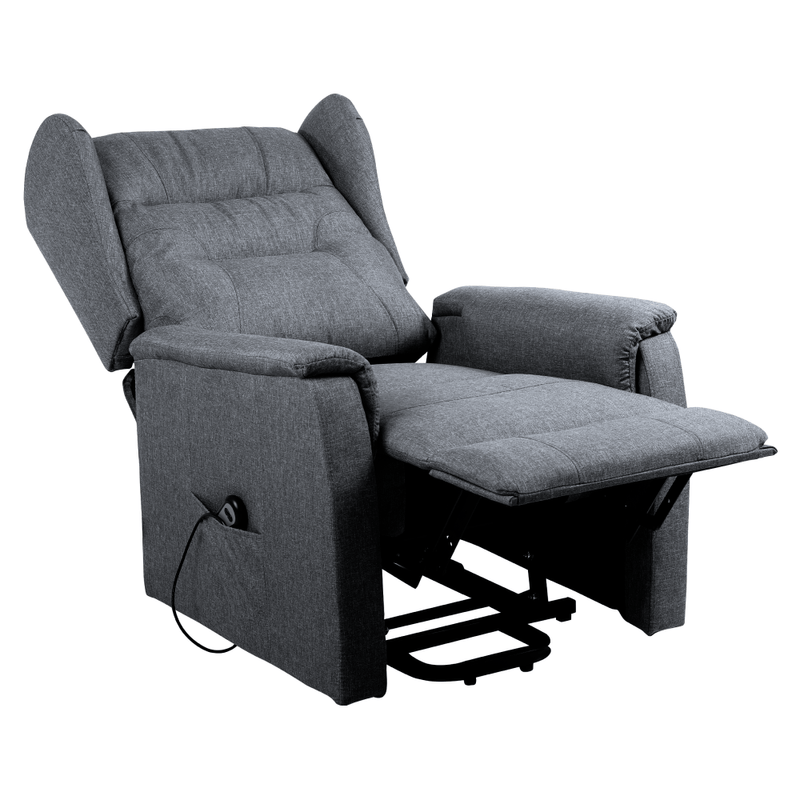 Casa si Gradina - Mobilier - Scaune si fotolii - Fotolii - Fotoliu de relaxare pozitionabil, gri deschis, DOURO - Infinity.ro