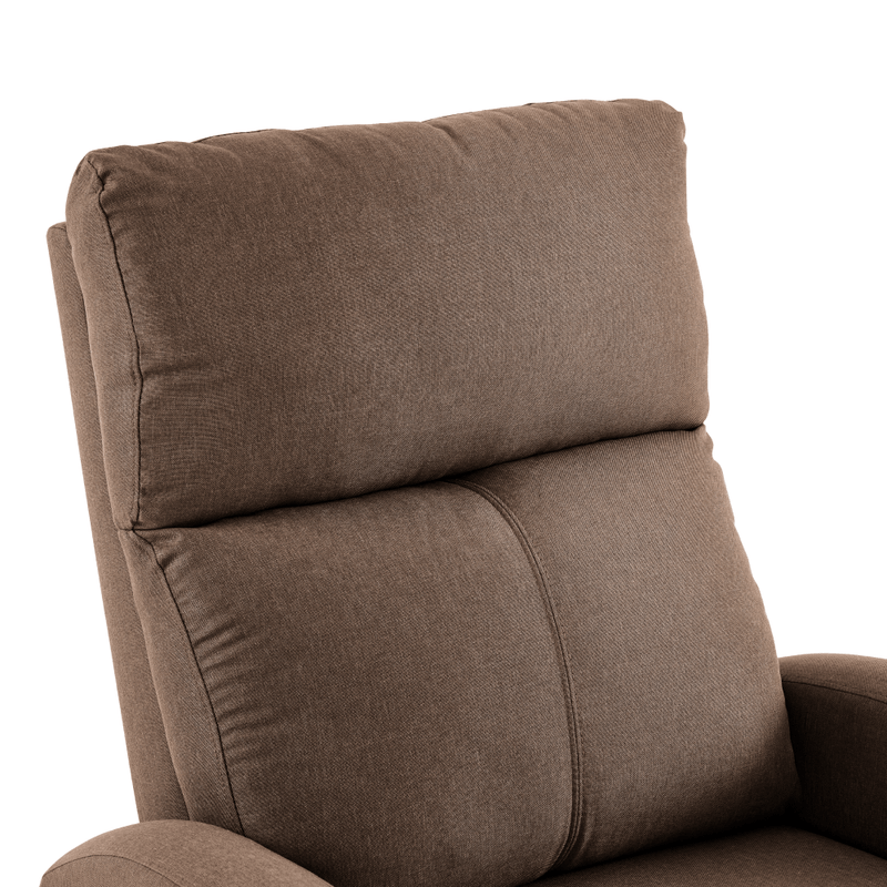 Casa si Gradina - Mobilier - Scaune si fotolii - Fotolii - Fotoliu de relaxare pozitionabil, maro deschis, NERIS - Infinity.ro