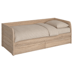 Casa si Gradina - Mobilier - Paturi si accesorii - Paturi - Pat 2S, 90x200, stejar sonoma, NORTY TYP 28 - Infinity.ro