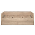 Casa si Gradina - Mobilier - Paturi si accesorii - Paturi - Pat 2S, 90x200, stejar sonoma, NORTY TYP 28 - Infinity.ro