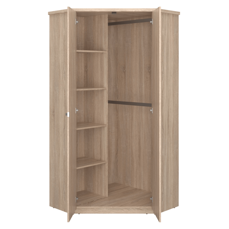 Casa si Gradina - Mobilier - Dulapuri si sifoniere - Dulapuri - Dulap de colt 2D, stejar sonoma, NORTY TYP 27 - Infinity.ro