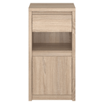 Casa si Gradina - Mobilier - Comode si corpuri - Comode - Comoda 1D1S, stejar sonoma, NORTY TYP 24 - Infinity.ro
