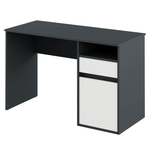 Casa si Gradina - Mobilier - Mese si birouri - Birouri - Masa pentru calculator, grafit/alb, BILI NEW - Infinity.ro