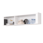 Casa si Gradina - Mobilier - Biblioteci si rafturi - Etajere - Raft suspendat 160, alb lucios, LINDY - Infinity.ro