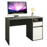 Casa si Gradina - Mobilier - Mese si birouri - Birouri - Masa pentru calculator, grafit/alb, BILI NEW - Infinity.ro