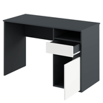 Casa si Gradina - Mobilier - Mese si birouri - Birouri - Masa pentru calculator, grafit/alb, BILI NEW - Infinity.ro