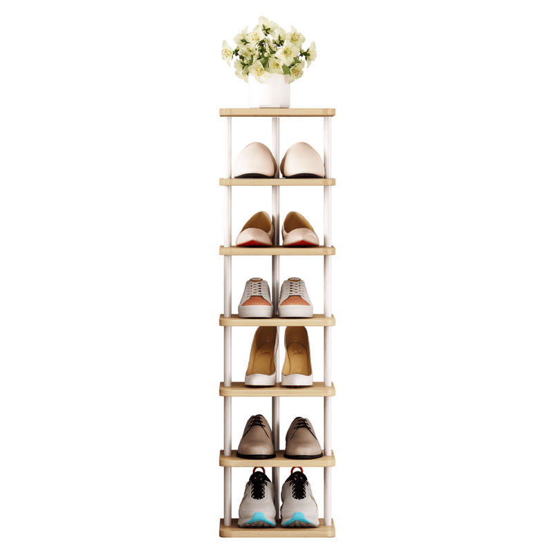 Casa si Gradina - Mobilier - Biblioteci si rafturi - Etajere - Raft multifunctional, alb/stejar deschis, ETUDA TIP 1 - Infinity.ro