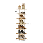 Casa si Gradina - Mobilier - Biblioteci si rafturi - Etajere - Raft multifunctional, alb/stejar deschis, ETUDA TIP 1 - Infinity.ro