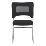 Casa si Gradina - Mobilier - Scaune si fotolii - Scaune - Scaun stivuibil, negru/crom, DELOS - Infinity.ro