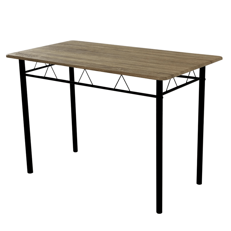 Casa si Gradina - Mobilier - Seturi de mobilier - Seturi mese si scaune - Set de sufragerie 1+4, stejar sonoma/negru, MAKO - Infinity.ro