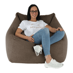Casa si Gradina - Mobilier - Scaune si fotolii - Fotolii - Fotoliu tip sac, material textil maro, URASON - Infinity.ro