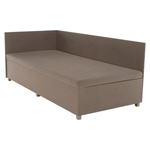 Casa si Gradina - Mobilier - Mobilier copii - Patuturi copii - Canapea extensibila cu spatiu de depozitare, bej-gri, AURIA UNI - Infinity.ro