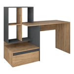 Casa si Gradina - Mobilier - Mese si birouri - Birouri - Masa PC, stejar artisan/grafit, NEREO 2 NEW - Infinity.ro