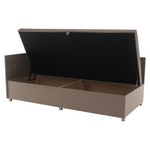 Casa si Gradina - Mobilier - Mobilier copii - Patuturi copii - Canapea extensibila cu spatiu de depozitare, bej-gri, AURIA UNI - Infinity.ro
