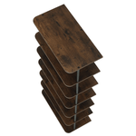 Casa si Gradina - Mobilier - Biblioteci si rafturi - Etajere - Raft multifunctional, negru/lemn rustic, ETUDA TIP 2 - Infinity.ro