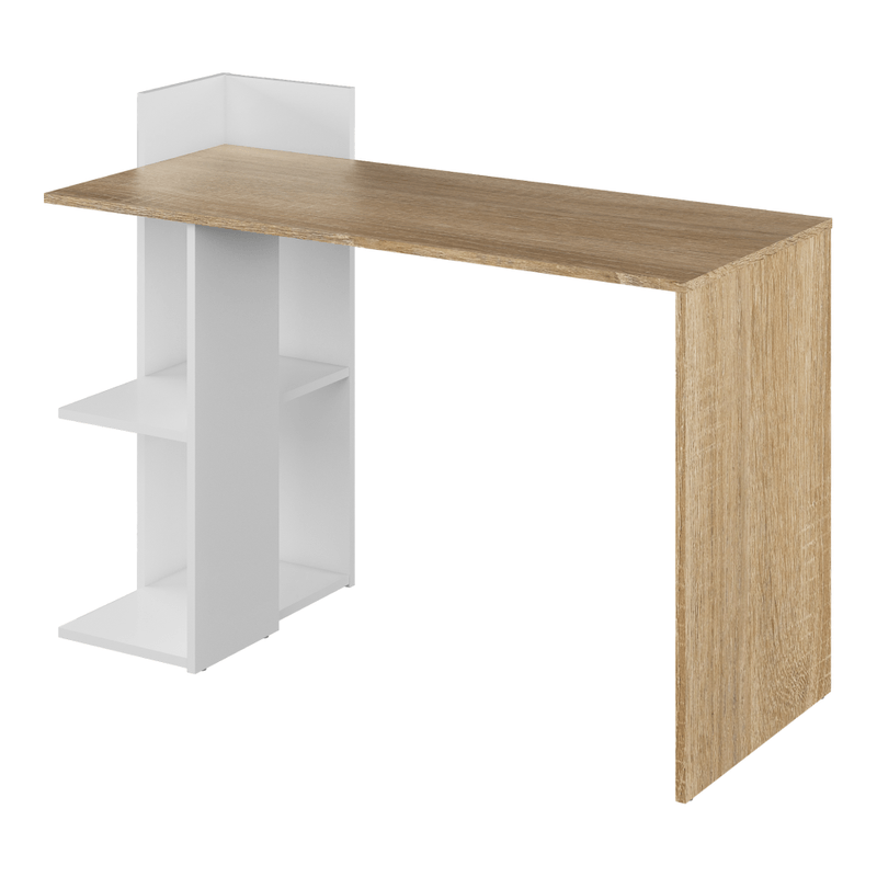 Casa si Gradina - Mobilier - Mese si birouri - Birouri - Masa PC, stejar sonoma/alb, ZINO NEW - Infinity.ro