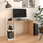 Casa si Gradina - Mobilier - Mese si birouri - Birouri - Masa PC, stejar sonoma/alb, ZINO NEW - Infinity.ro