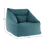 Casa si Gradina - Mobilier - Scaune si fotolii - Fotolii - Fotoliu tip sac, material textil verde, URASON - Infinity.ro