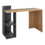 Casa si Gradina - Mobilier - Mese si birouri - Birouri - Masa PC, stejar craft auriu/grafit, ZINO NEW - Infinity.ro