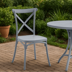 Casa si Gradina - Gradina si terasa - Mobilier exterior - Scaune si sezlonguri gradina - Scaun, pliabil, gri, SAVITA - Infinity.ro