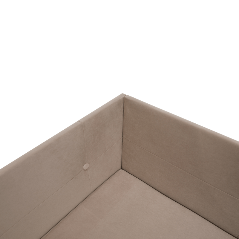 Casa si Gradina - Mobilier - Mobilier copii - Patuturi copii - Canapea extensibila cu spatiu de depozitare, bej-gri, AURIA UNI - Infinity.ro